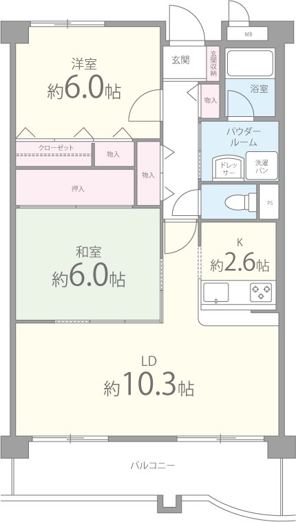 メゾンドール 間取り図