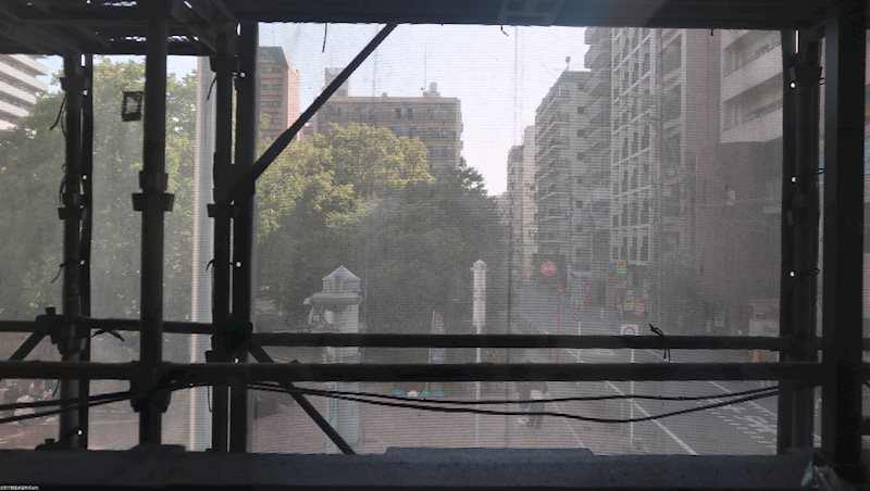 SAKURA天神 ベランダ