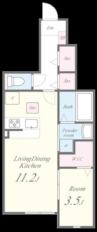 ルーセントSAGA大財 間取り図