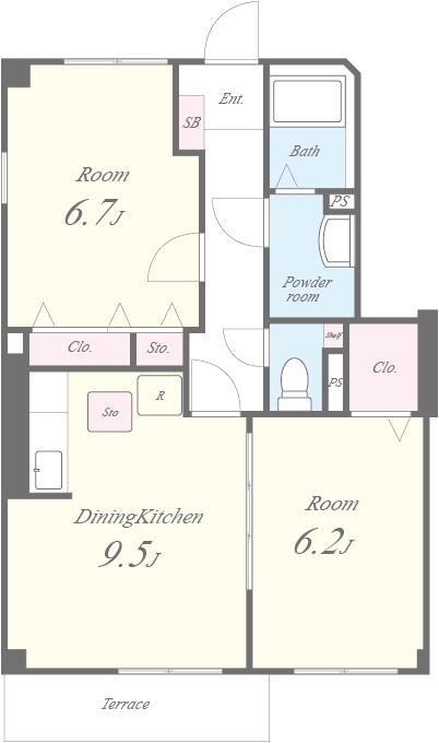 グランド秋桜 間取り図
