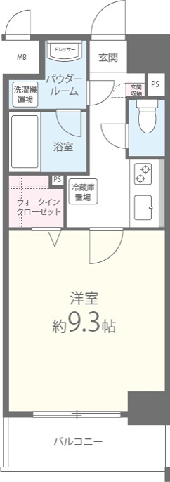 コージーコート 間取り図