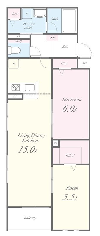 仮称）竹内地所株式会社様マンションⅡ 間取り図