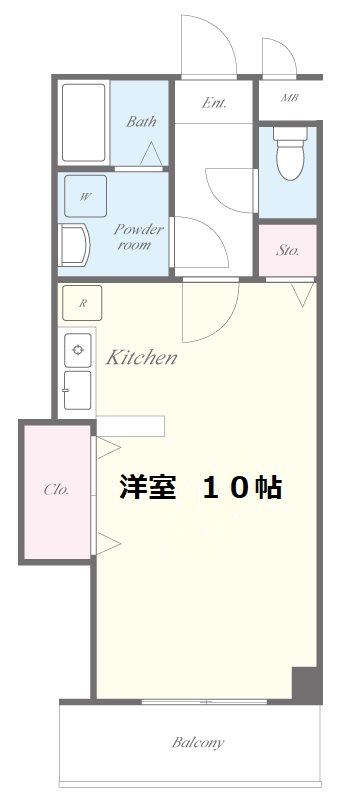 ピスケス花園 間取り図