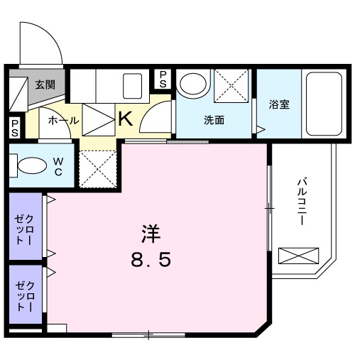 ブライトハウス 間取り図