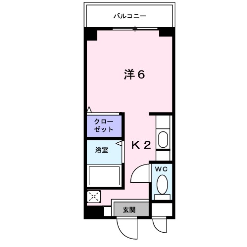 クレセント辻井 間取り図