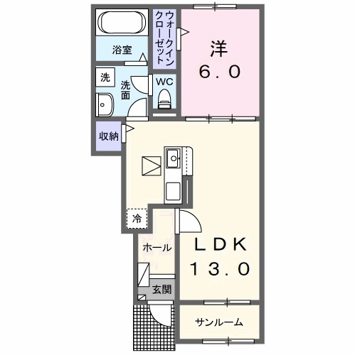 ジェダイト 間取り図