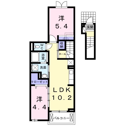 ポルトボヌールⅠ 間取り図