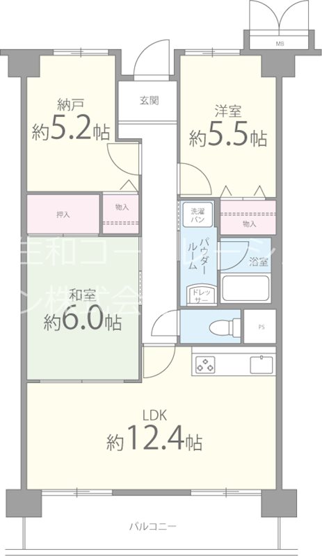 プレミール２８ 間取り図