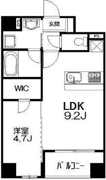 ユーノ 新宿柏木 間取り図