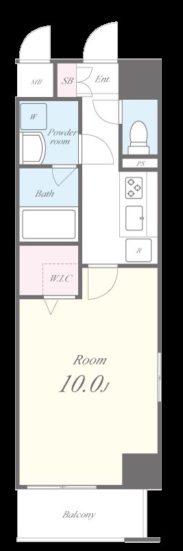 アークリュイール 間取り図