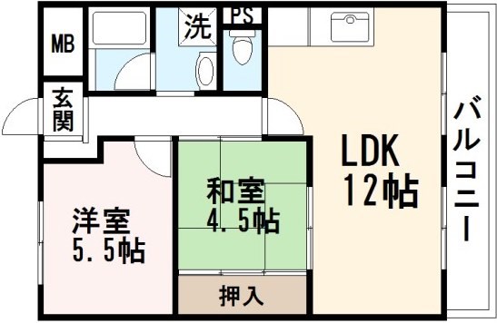 ブライトアーデン 間取り図