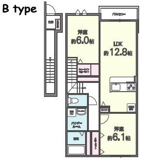 メゾンはるか 間取り図