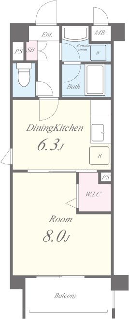 ファシルカワト 間取り図