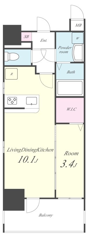 BELLAGIO川口本町 間取り図