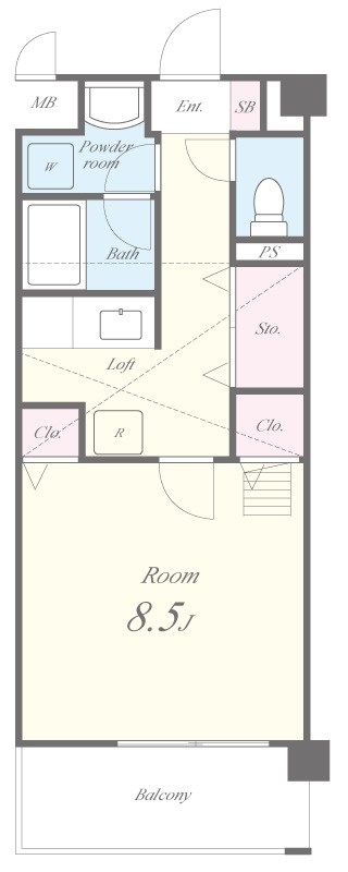 ルシェロノルテ 間取り図