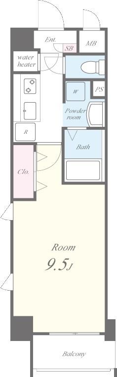 サンテ アネックス 間取り図
