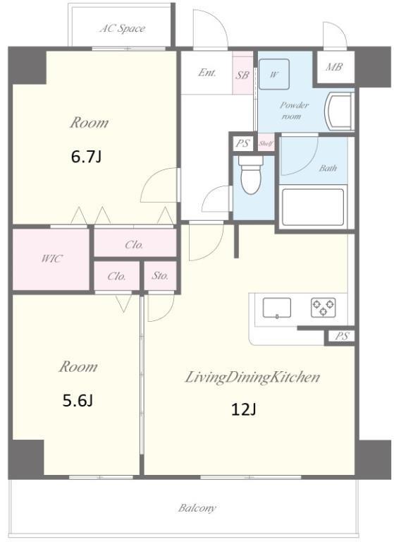 ステラフォレスト 間取り図