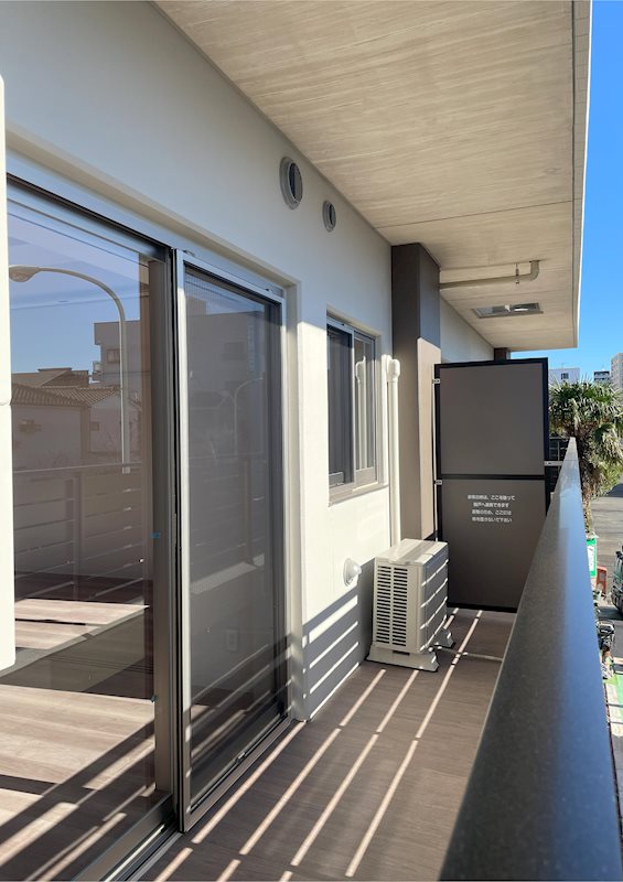 ステラフォレスト ベランダ