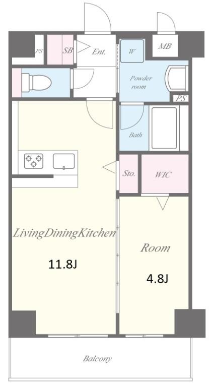 ステラフォレスト 間取り図