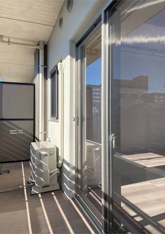 ステラフォレスト ベランダ