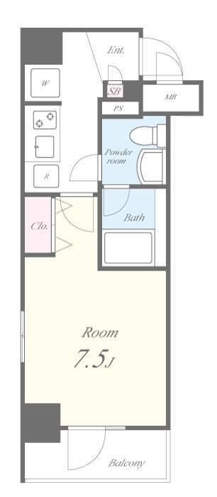 豊洲ステーションレジデンス 間取り図
