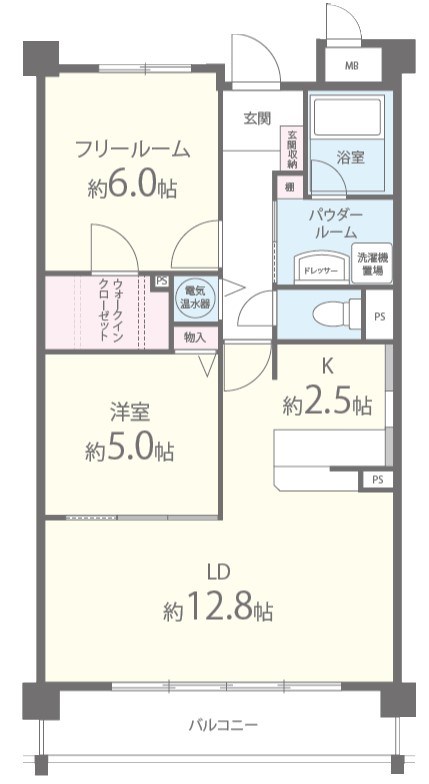 ソリエベーネ  間取り図