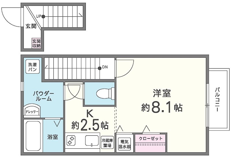 ブレーブエムズ 202号室 間取り
