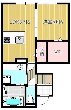 ローゼラルジュ  間取り図