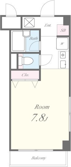 アルテ曽根 間取り図