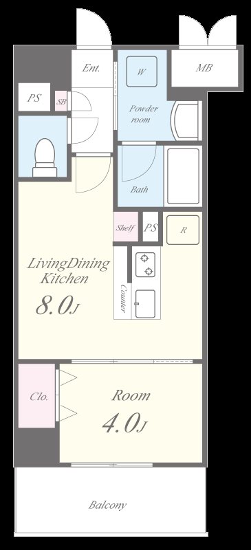 Sector Port 間取り図