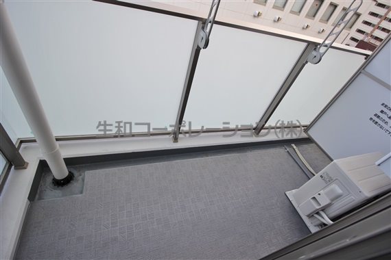 カリーノ鳥越 ベランダ