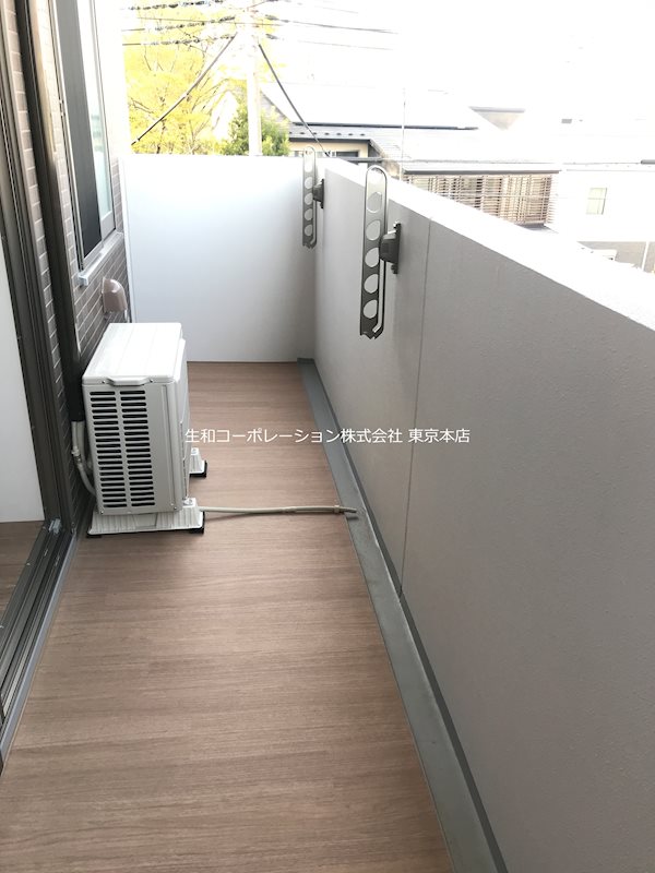 グレースローズ ベランダ