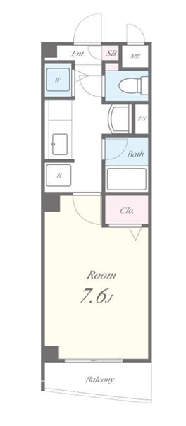 クレール鶴見 間取り図