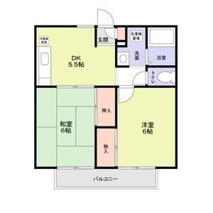 エステートピア新石切 間取り図