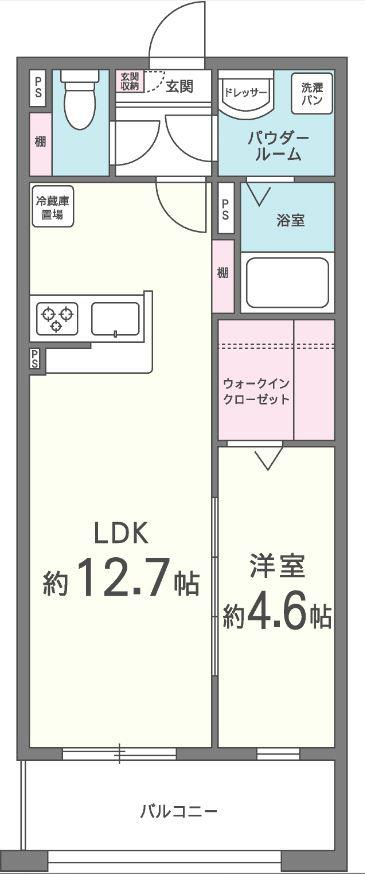 オプティマⅢ 間取り図