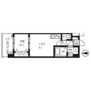 エムブイインプ大阪放出 間取り図