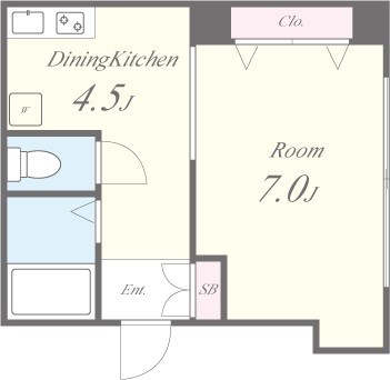 パシフィック南船場 間取り図