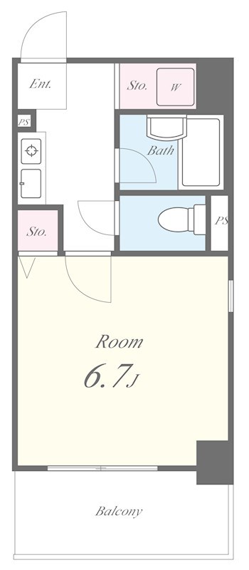 サンイースト江坂 間取り図