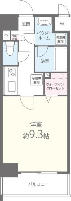 コージーコート（堺市） 間取り図