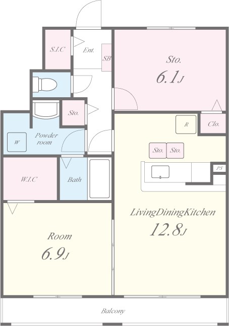 ゾーナヴェルデ 間取り図