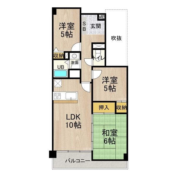 Do鶴見 間取り図