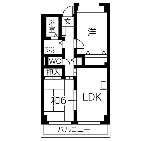 レーゼンハイム 間取り図