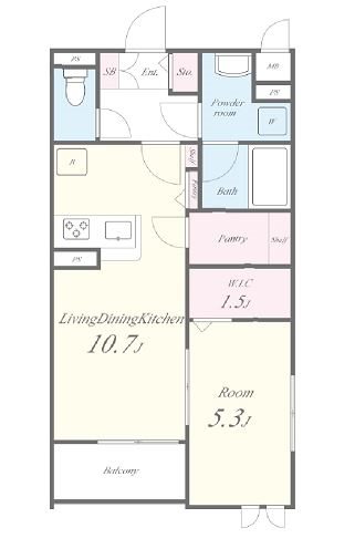 セリーズⅢ 間取り図