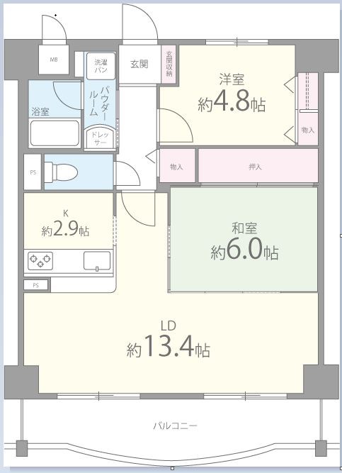 エクセレント・バーツ 間取り図