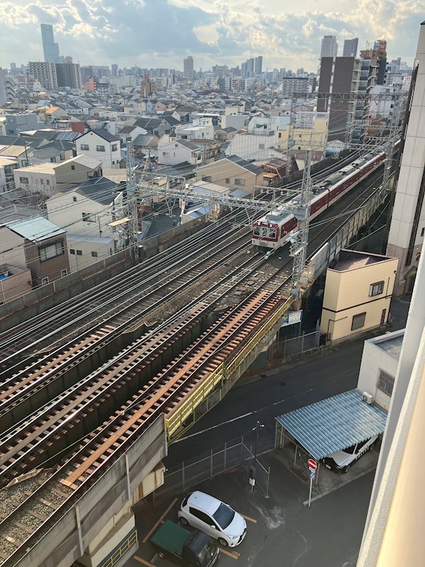 グランディール大今里 ベランダ