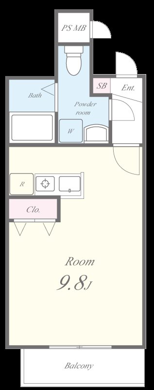 ミリアビタ薬園台Ⅱ 間取り図