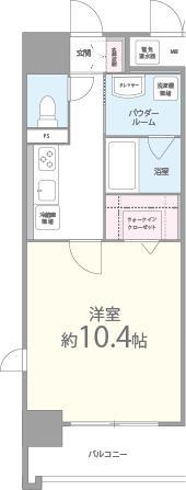 パレー ブランシェ 間取り図