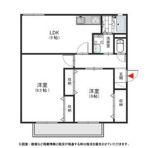 カーサジュネス 間取り図