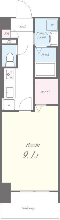 ライツ福助 間取り図