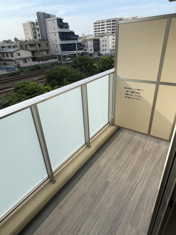 水神櫻郷レジデンス ベランダ